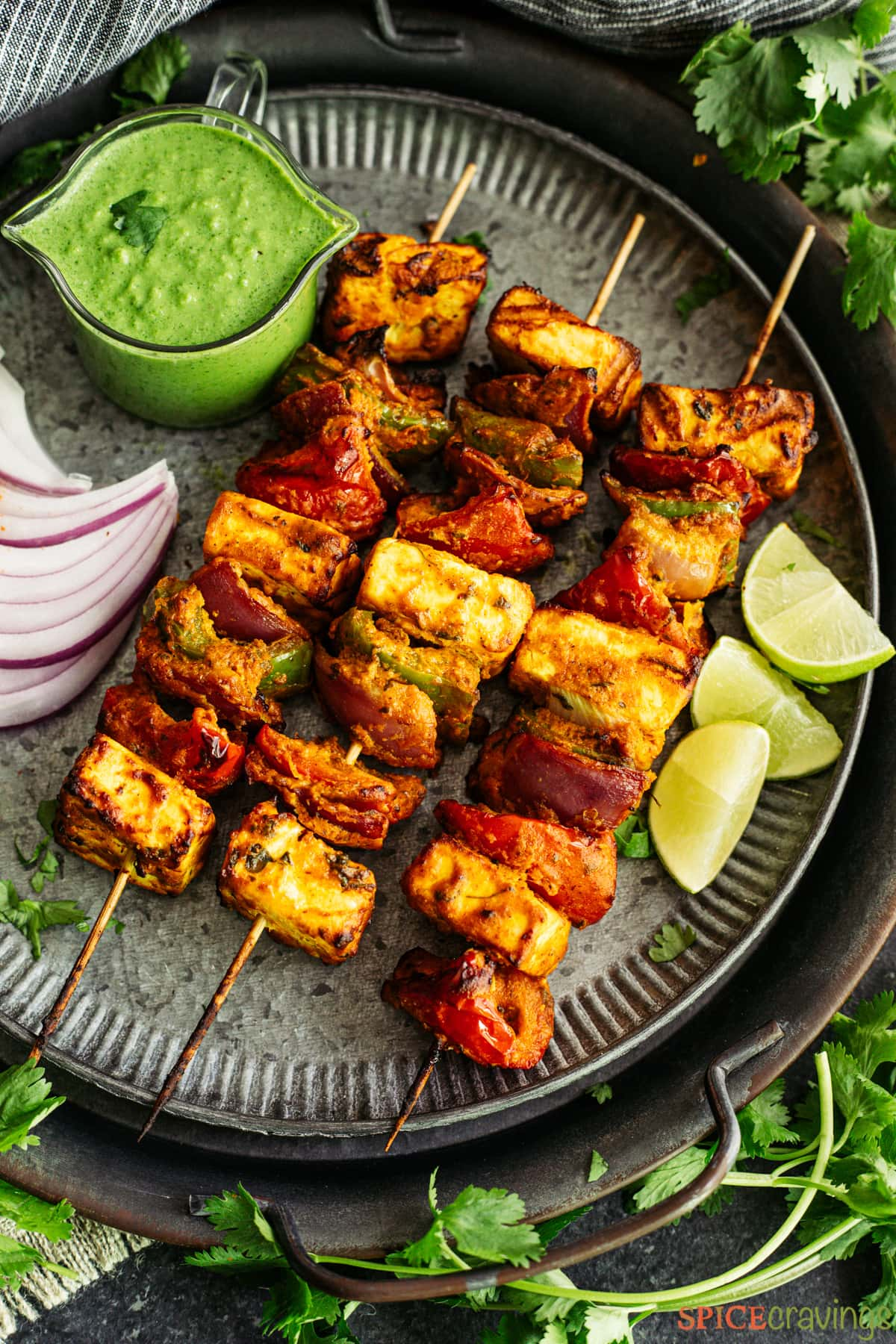 Air Fryer Paneer Tikka