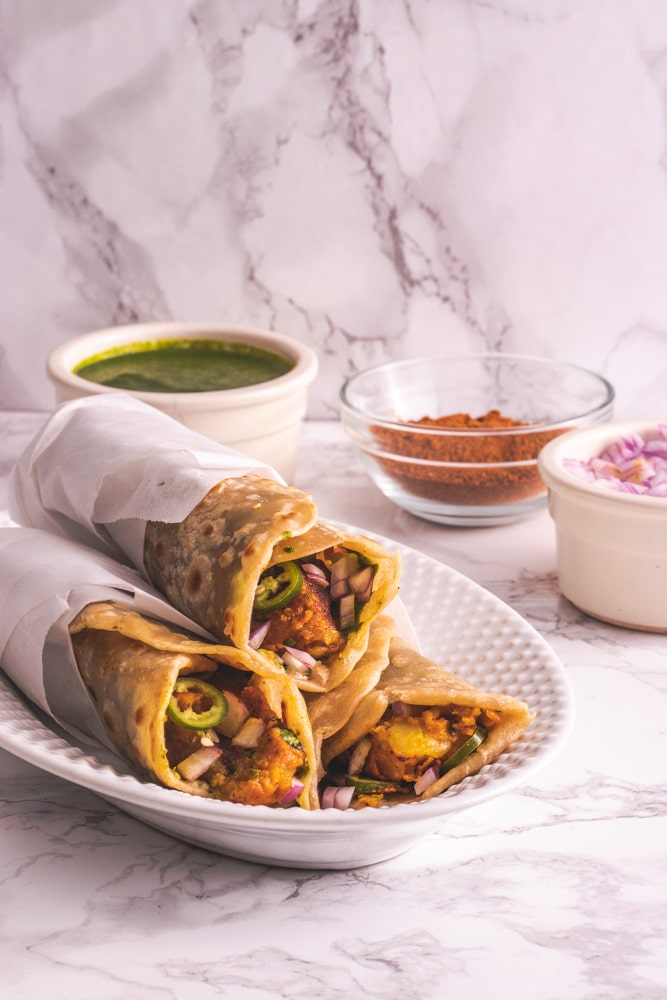 Masala Frankie Roll